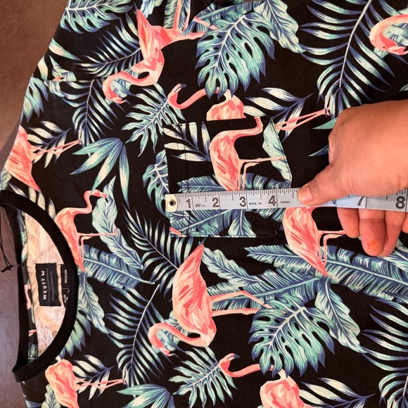 Westy Flamingo Print Long Sleeve Tee - Picture 9 of 10